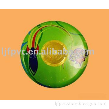 pvc inflatable lighting frisbee